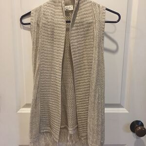 Girls size 7 but fits up to size 12 cardigan vest sweater fraggle rock shirt